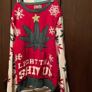 Light up ugly Xmas hoodie